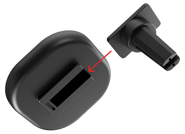 Tom air vent mount